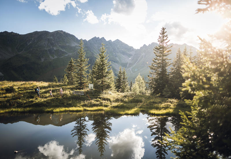 Wandern in Ladurns